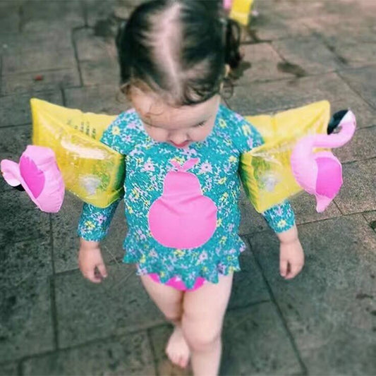 Children Inflatable Flamingo Shape Arm Bands Floatation Sleeves Water Wings Swimming Floats, Size: 16x20x15cm - Swimming Rings by PMC Jewellery | Online Shopping South Africa | PMC Jewellery | Buy Now Pay Later Mobicred