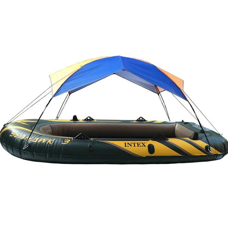 68349 Folding Awning Canoe Rubber Inflatable Boat Parasol Tent for 3 Person,Boat is not Included - Marine Accessories & Parts by PMC Jewellery | Online Shopping South Africa | PMC Jewellery | Buy Now Pay Later Mobicred