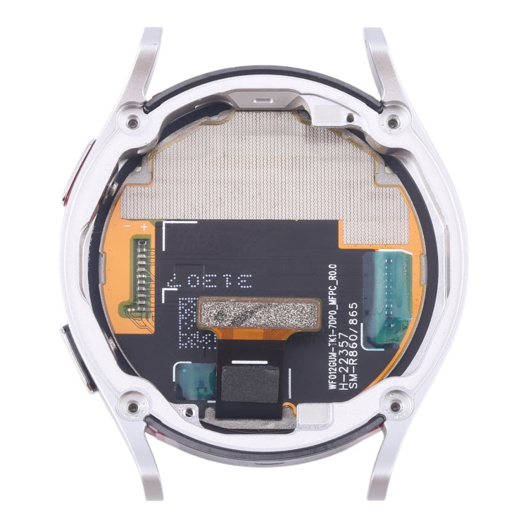 Original LCD Screen Digitizer Full Assembly with Frame for Samsung Galaxy Watch4 40mm SM-R860/R865 (Silver) - free shipping - PMc TechLife - Order now!