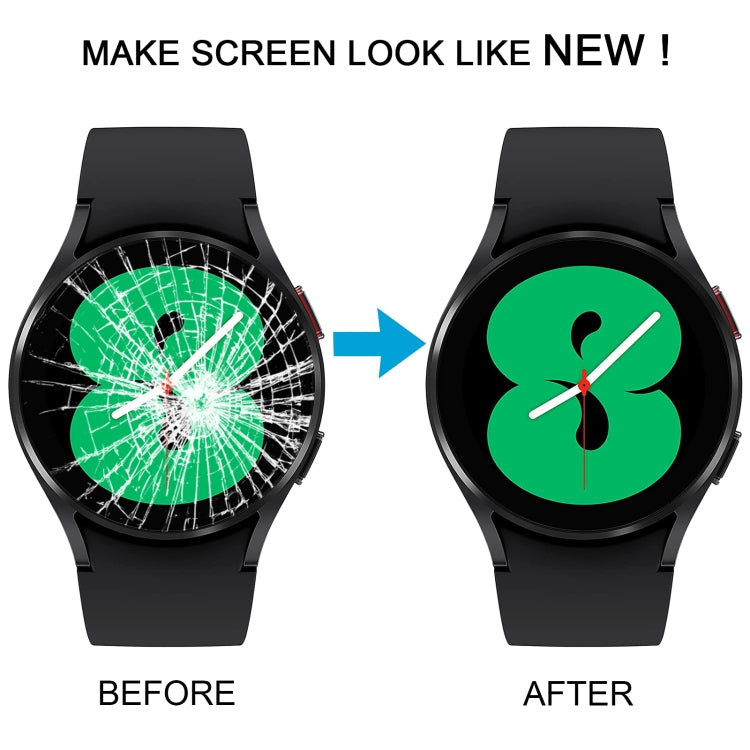 Original LCD Screen Digitizer Full Assembly with Frame for Samsung Galaxy Watch4 40mm SM-R860/R865 (Silver) - free shipping - PMc TechLife - Order now!