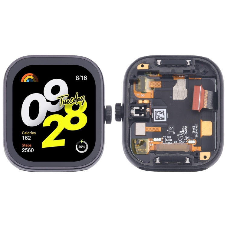 For Xiaomi Redmi Watch 4 Original LCD Screen Digitizer Full Assembly with Frame (Black) - For Xiaomi by PMC Jewellery | Online Shopping South Africa | PMC Jewellery | Buy Now Pay Later Mobicred