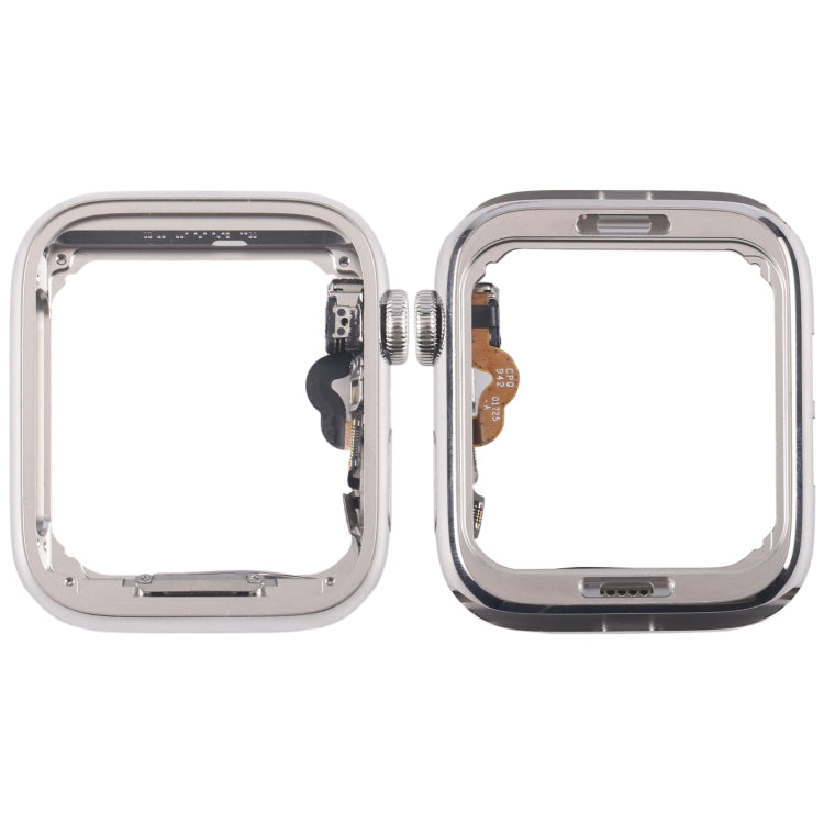 For Apple Watch Series 4 40mm LTE Stainless Steel Middle Frame Bezel Plate with Crown Spin Axis Flex Cable (Silver) - free shipping - PMC TechLife - Order now!