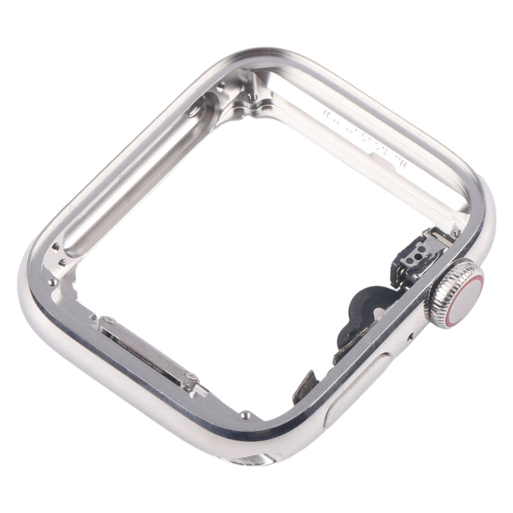 For Apple Watch Series 4 40mm LTE Stainless Steel Middle Frame Bezel Plate with Crown Spin Axis Flex Cable (Silver) - free shipping - PMC TechLife - Order now!