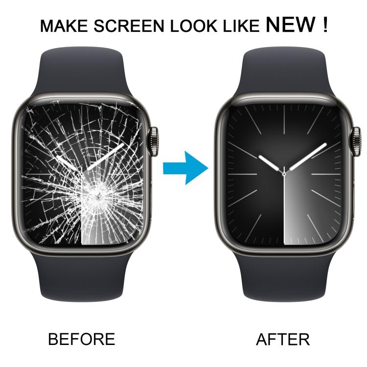 For Apple Watch Series 9 45mm Front Screen Outer Glass Lens with OCA - free shipping - PMc TechLife - Order now!