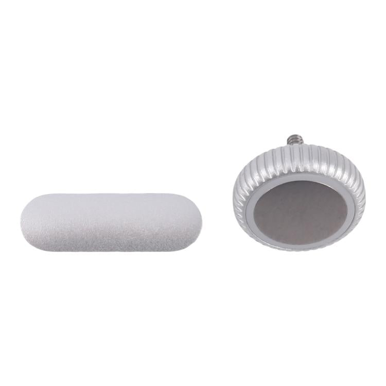 For Apple Watch Series 9 41mm / 45mm GPS Version Watch Crown Nut / Power Button Set (Silver) - free shipping - PMc TechLife - Order now!