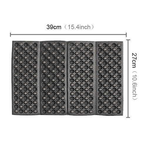 2 PCS Portable Folding Cellular Massage Cushion Outdoors Damp Proof Picnic Seat Mats EVA Pad(Blue) - Camping Mats by PMC TechLife | Online Shopping South Africa | PMC TechLife | Buy Now Pay Later Mobicred