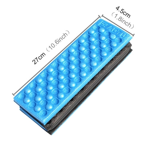 2 PCS Portable Folding Cellular Massage Cushion Outdoors Damp Proof Picnic Seat Mats EVA Pad(Blue) - Camping Mats by PMC TechLife | Online Shopping South Africa | PMC TechLife | Buy Now Pay Later Mobicred