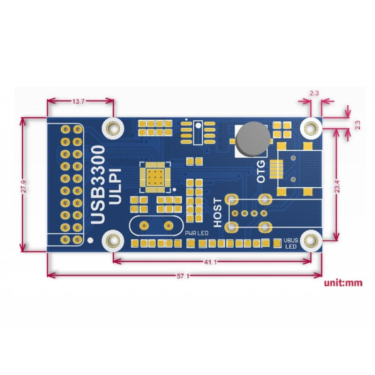 Waveshare USB3300 USB HS Board - free shipping - PMC TechLife - Order now!