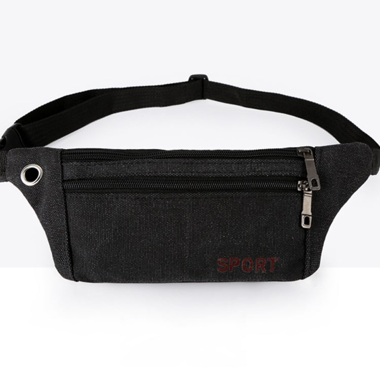 Cavans Single Shoulder Bag Waist Bag Chest Bag Messenger Bag (Black) - Single-shoulder Bags by PMC TechLife | Online Shopping South Africa | PMC TechLife | Buy Now Pay Later Mobicred