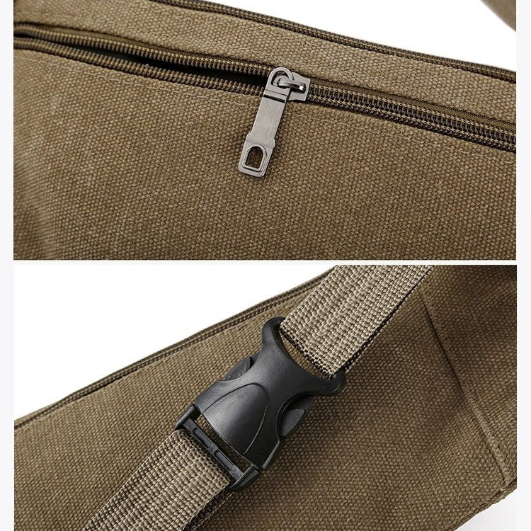 Cavans Single Shoulder Bag Waist Bag Chest Bag Messenger Bag (Black) - Single-shoulder Bags by PMC TechLife | Online Shopping South Africa | PMC TechLife | Buy Now Pay Later Mobicred