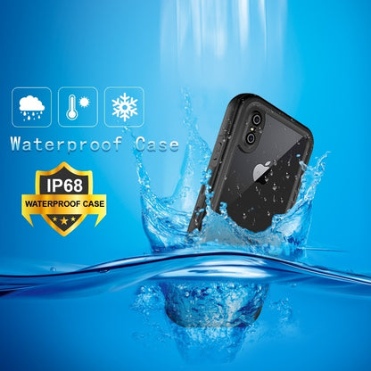 For iPhone XS Max 2m Waterproof Snowproof 2m Shockproof Dustproof PC+Silicone Case (Black) - More iPhone Cases by PMC Jewellery | Online Shopping South Africa | PMC Jewellery