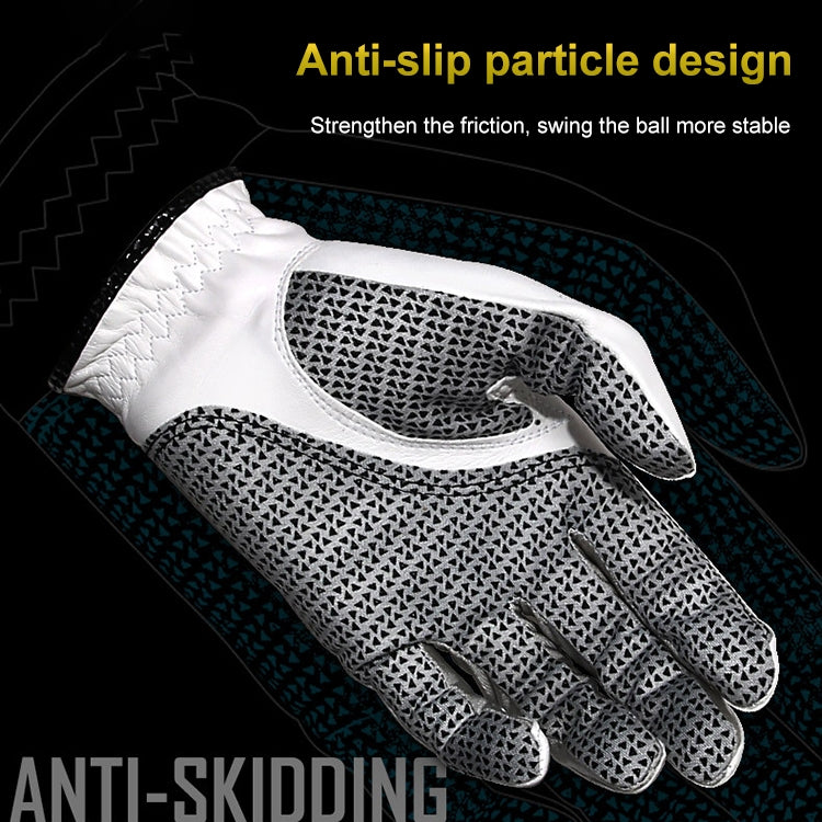 PGM Golf Sheepskin Anti-Slip Single Gloves for Men(Size: 22-Left Hand) - Safety Gloves by PGM | Online Shopping South Africa | PMC TechLife | Buy Now Pay Later Mobicred