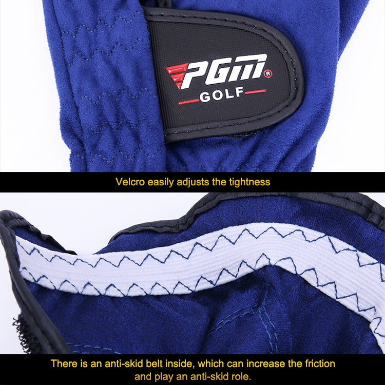 PGM Golf Microfiber Cloth Breathable Single Gloves for Men(Size: 25-Left Hand) - Safety Gloves by PGM | Online Shopping South Africa | PMC TechLife | Buy Now Pay Later Mobicred