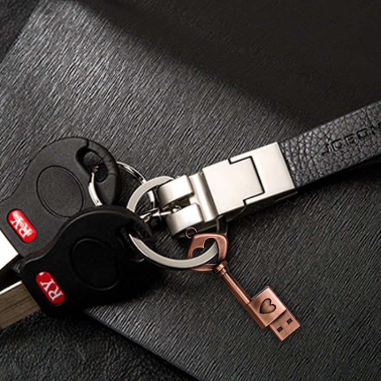 MicroDrive 32GB USB 2.0 Copper Love Key U Disk - USB Flash Drives by MicroDrive | Online Shopping South Africa | PMC TechLife | Buy Now Pay Later Mobicred