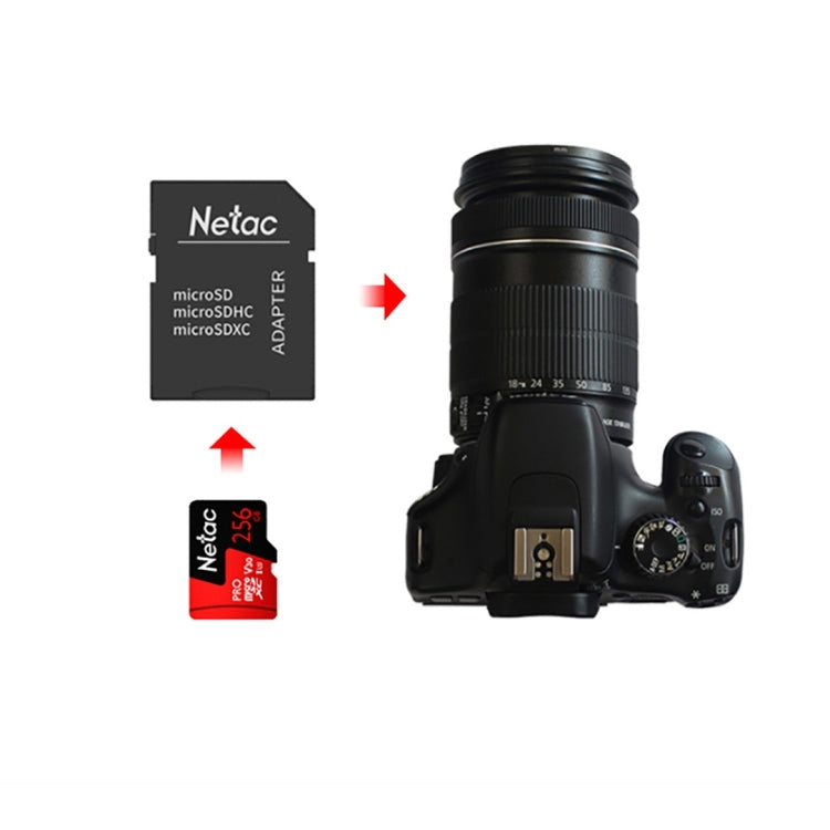 Netac P500 PRO 256GB U3 Speed Level Automobile Data Recorder Monitor Camera Memory Card TF Card - Micro SD Card by Netac | Online Shopping South Africa | PMC Jewellery | Buy Now Pay Later Mobicred