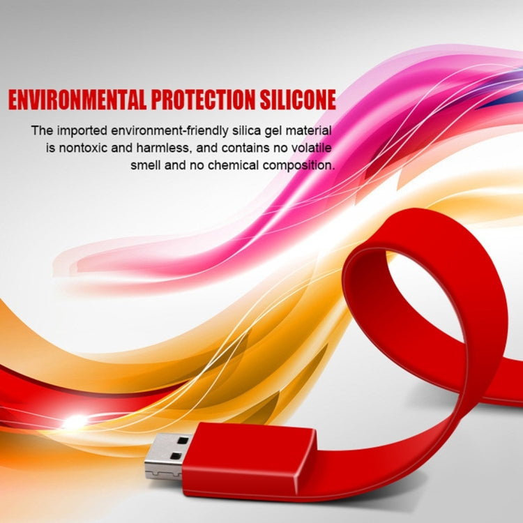 MicroDrive 128GB USB 2.0 Fashion Bracelet Wristband U Disk (Blue) - free shipping - PMC Jewellery - Order now!