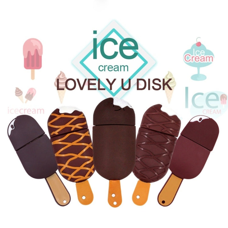 MicroDrive M4 128GB USB 2.0 Creative Ice Cream U Disk - USB Flash Drives by MicroDrive | Online Shopping South Africa | PMC Jewellery | Buy Now Pay Later Mobicred