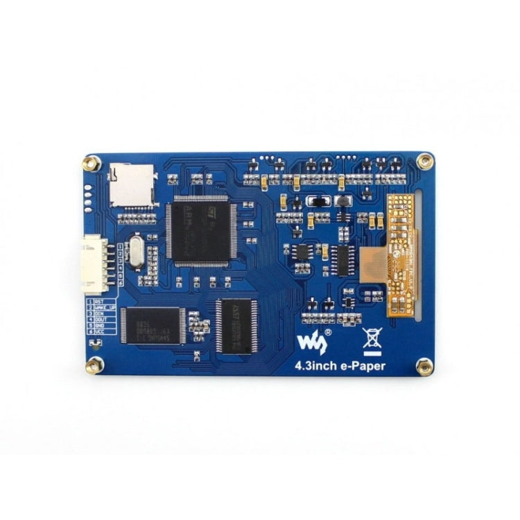 Waveshare 4.3 inch 800x600 Pixel Serial Interface Electronic Paper Display UART Module - Modules Expansions Accessories by Waveshare | Online Shopping South Africa | PMC Jewellery | Buy Now Pay Later Mobicred