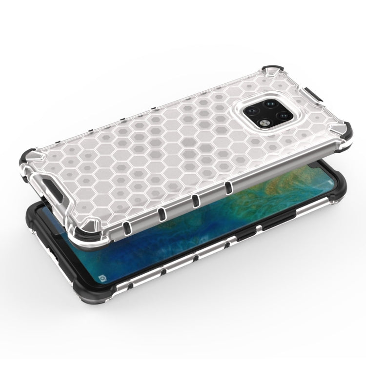 Shockproof Honeycomb PC + TPU Case for Huawei Mate 20 Pro (Transparent) - Huawei Cases by PMC TechLife | Online Shopping South Africa | PMC TechLife