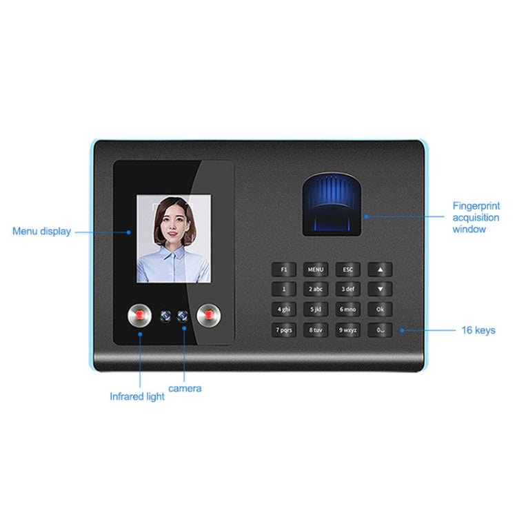FA01 Face Recognition Fingerprint Time Attendance Machine - Attendance System by PMC TechLife | Online Shopping South Africa | PMC TechLife | Buy Now Pay Later Mobicred