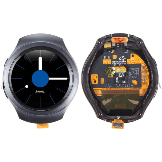 LCD Screen and Digitizer Full Assembly With Frame for Samsung Galaxy Gear S2 SM-R720(Black) -  by PMC Jewellery | Online Shopping South Africa | PMC Jewellery