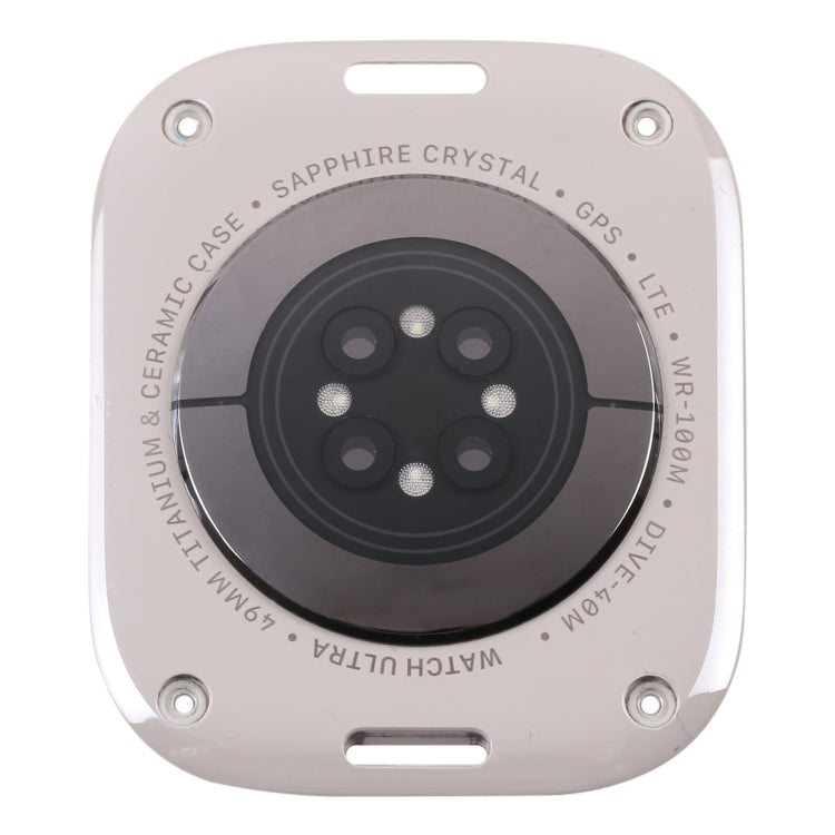 Glass Back Cover With Charging Module For Apple Watch Ultra 49mm -  by PMC TechLife | Online Shopping South Africa | PMC TechLife