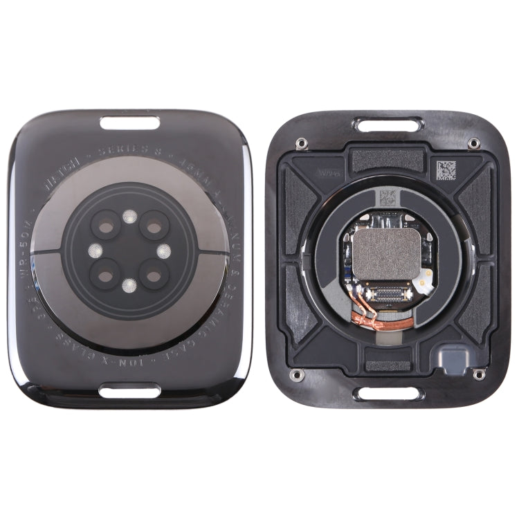 For Apple Watch Series 8 45mm GPS Glass Back Cover With Charging Module -  by PMC TechLife | Online Shopping South Africa | PMC TechLife