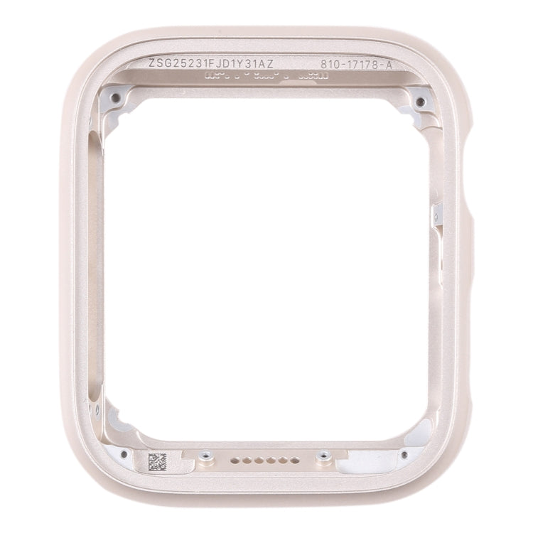 For Apple Watch Series SE 2022 44mm Stainless Steel Middle Frame Bezel Plate (Gold) -  by PMC Jewellery | Online Shopping South Africa | PMC Jewellery