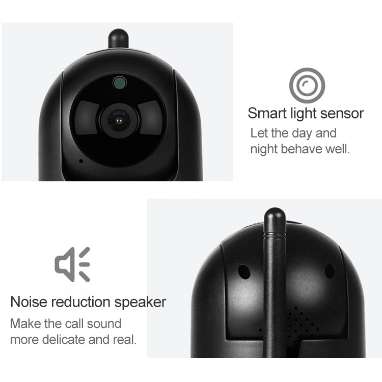 SECTEC IL-HIP291G-2M-AI Black Camera Indoor Home Wireless Wifi Intelligent Automatic Tracking HD Network Surveillance Camera - free shipping - PMC TechLife - Order now!