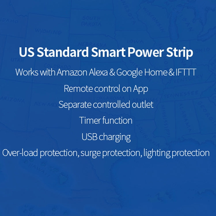 XS-A24 WiFi Smart Power Plug Socket Wireless Remote Control Timer Power Switch with USB Port, Compatible with Alexa and Google Home, Support iOS and Android, US Plug - Smart Socket by PMC TechLife | Online Shopping South Africa | PMC TechLife