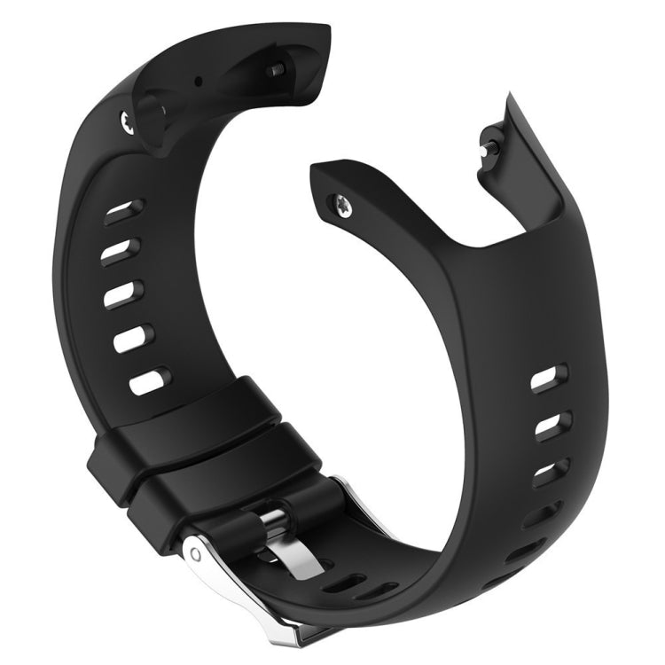 Silicone  Watch Band for SUUNTO Trainer Wrist HR(Black) -  by PMC TechLife | Online Shopping South Africa | PMC TechLife | Buy Now Pay Later Mobicred
