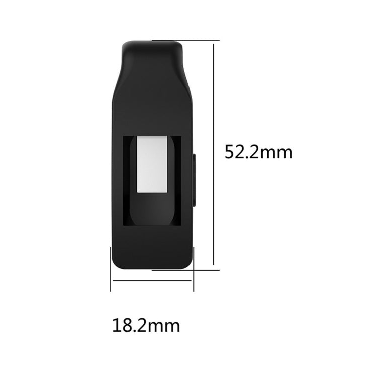 Smart Watch Silicone Clip Button Protective Case for Fitbit Inspire / Inspire HR / Ace 2(Sky Blue) - Screen Protector by ENKAY | Online Shopping South Africa | PMC TechLife | Buy Now Pay Later Mobicred