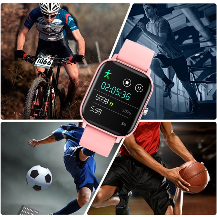 LOKMAT P8 1.4 inch Screen Waterproof Health Smart Watch, Pedometer / Sleep / Heart Rate Monitor (Black) - Smart Watches by Lokmat | Online Shopping South Africa | PMC Jewellery | Buy Now Pay Later Mobicred