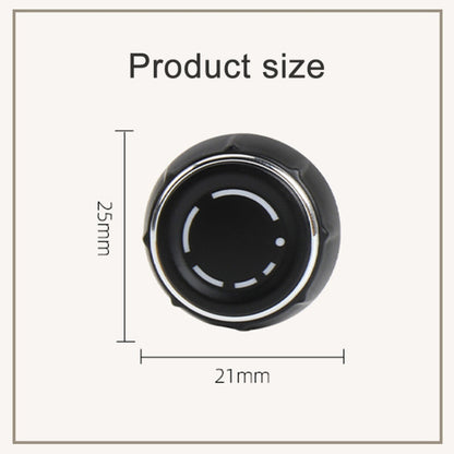 For Porsche Cayenne Left Driving Car Left CD Player Volume Adjustment Knob Cover 97064292901 - Car Switches by PMC Jewellery | Online Shopping South Africa | PMC Jewellery