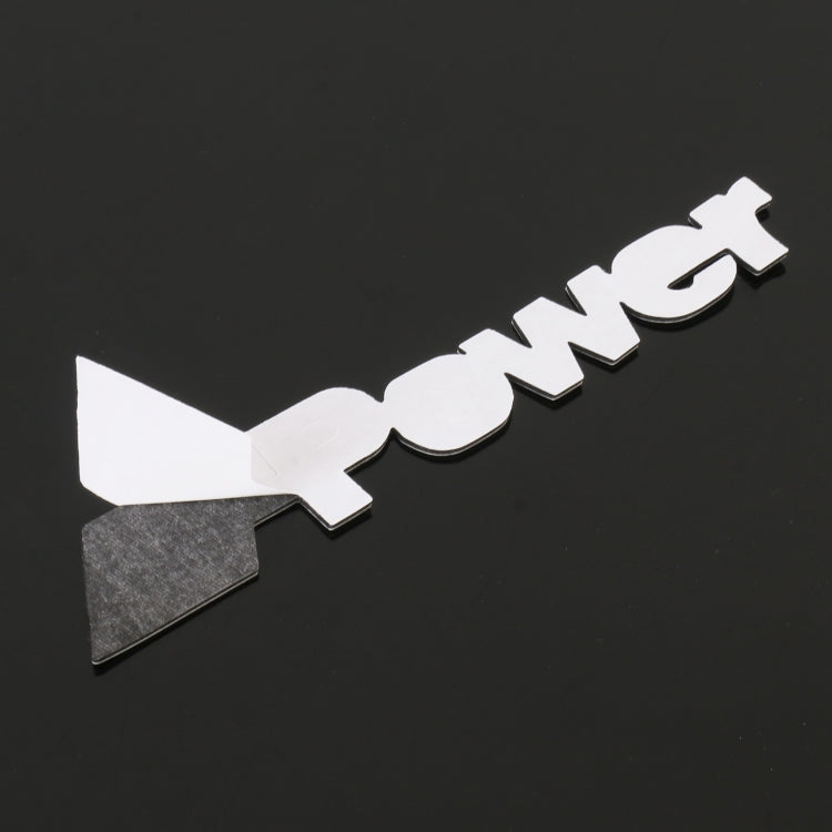 Car Germany Flag Style Power Metal Personalized Decorative Stickers, Size: 14x3x0.3cm (Black) - 3D Metal Sticker by PMC TechLife | Online Shopping South Africa | PMC TechLife | Buy Now Pay Later Mobicred