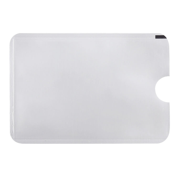 100pcs Aluminum Foil Anti Theft RFID Blocking Sleeve Card Protector, Size: 9.1*6.3cm - free shipping - PMC TechLife - Order now!