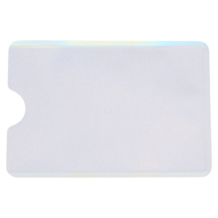 100 PCS Aluminum Foil Anti Theft RFID Blocking Sleeve Card Protector, Size: 9.1*6.3cm (Silver) - free shipping - PMC TechLife - Order now!