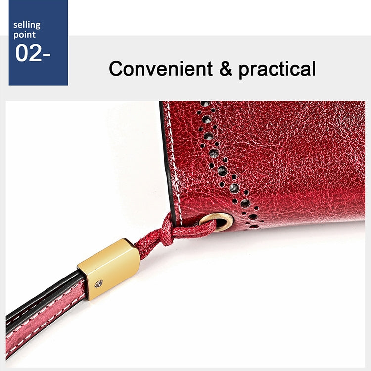 3556 Large Capacity Long Multi-function Anti-magnetic RFID Wallet Clutch for Ladies with Card Slots (Red) - free shipping - PMC TechLife - Order now!