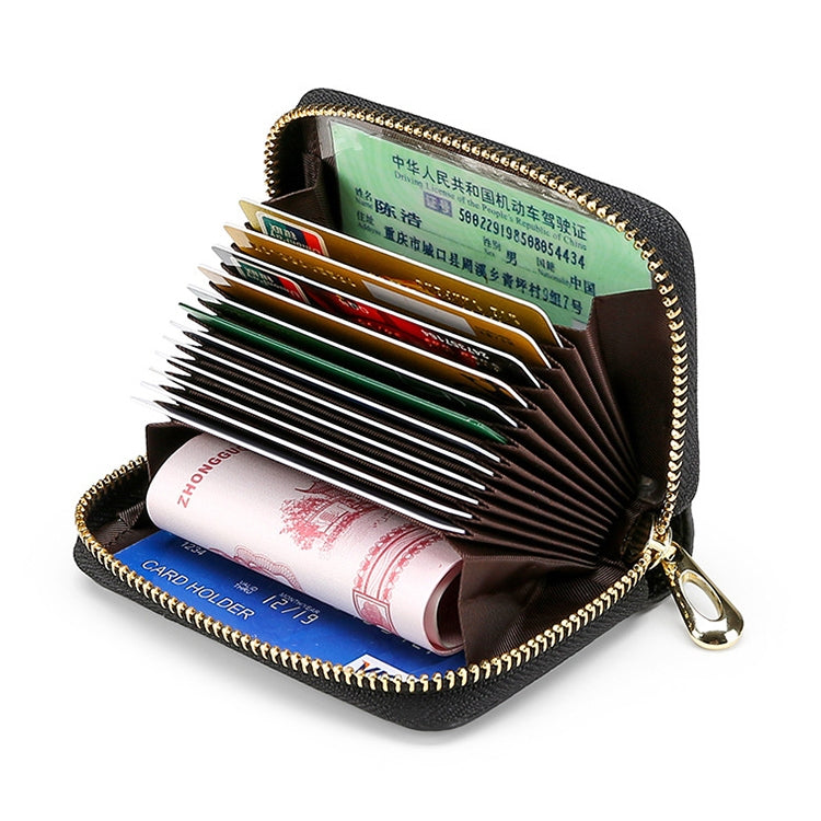 KB151 Multi-card Anti-magnetic RFID Organ Card Package Ladies Wallet (Purple) - Antimagnetic RFID Package by PMC TechLife | Online Shopping South Africa | PMC TechLife | Buy Now Pay Later Mobicred