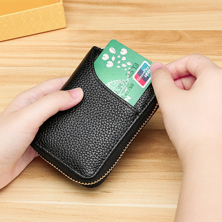 KB151 Multi-card Anti-magnetic RFID Organ Card Package Ladies Wallet (Purple) - Antimagnetic RFID Package by PMC TechLife | Online Shopping South Africa | PMC TechLife | Buy Now Pay Later Mobicred