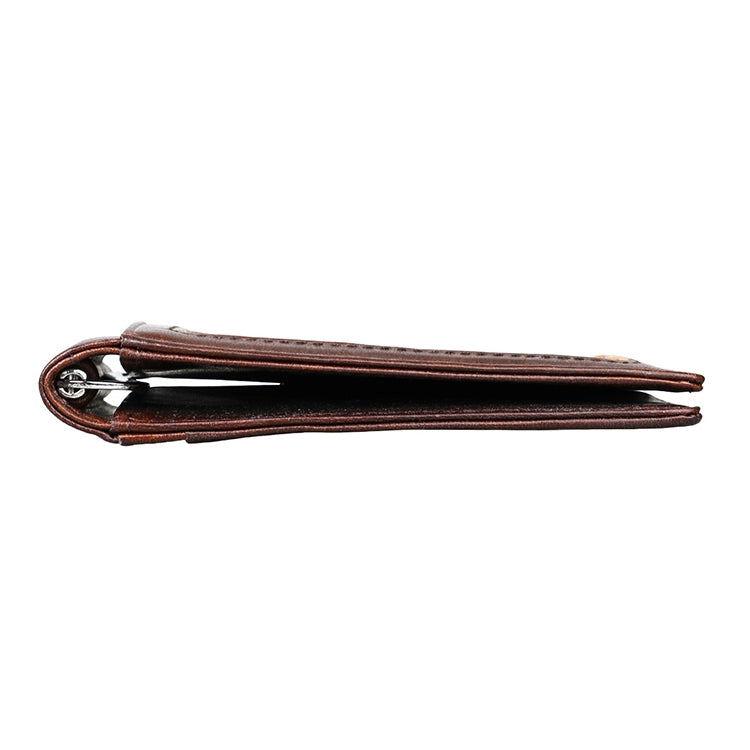9037 Antimagnetic RFID Crazy Horse Texture Leather Wallet Billfold for Men and Women(Coffee) - free shipping - PMC TechLife - Order now!