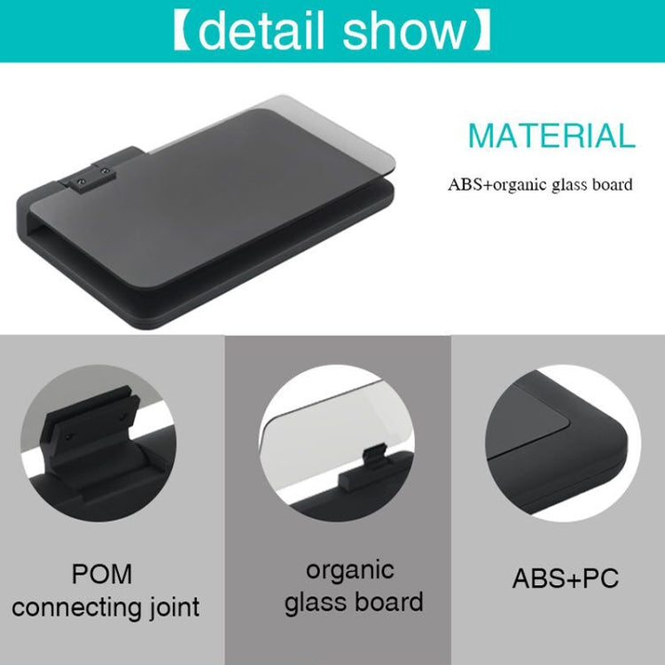H6 Multi-function Car Smartphone Navigation Head Up Display Holder for 6 Inch Smartphone - Car Holders by PMC TechLife | Online Shopping South Africa | PMC TechLife