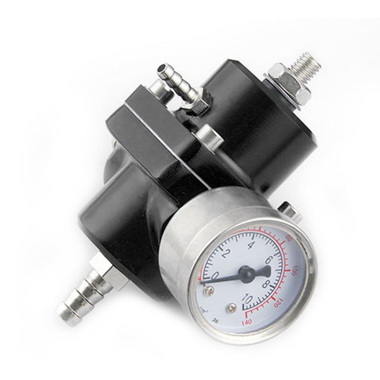 0-140PSI Universal Car Fuel Pressure Regulator with Gauge Adjustable Oil Pressure Regulator - Engine Fittings by PMC Jewellery | Online Shopping South Africa | PMC Jewellery