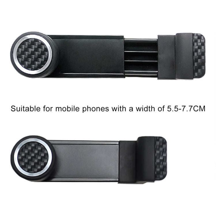 3R-1008 Universal Car Simple Style Mount Bracket Phone Holder for 55-77mm Mobile Phone - Car Holders by 3R | Online Shopping South Africa | PMC TechLife