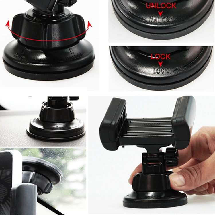 3R-1005 Universal Car Suction Cup Mount Bracket Phone Holder for 68-80mm Mobile Phone - free shipping - PMC TechLife - Order now!