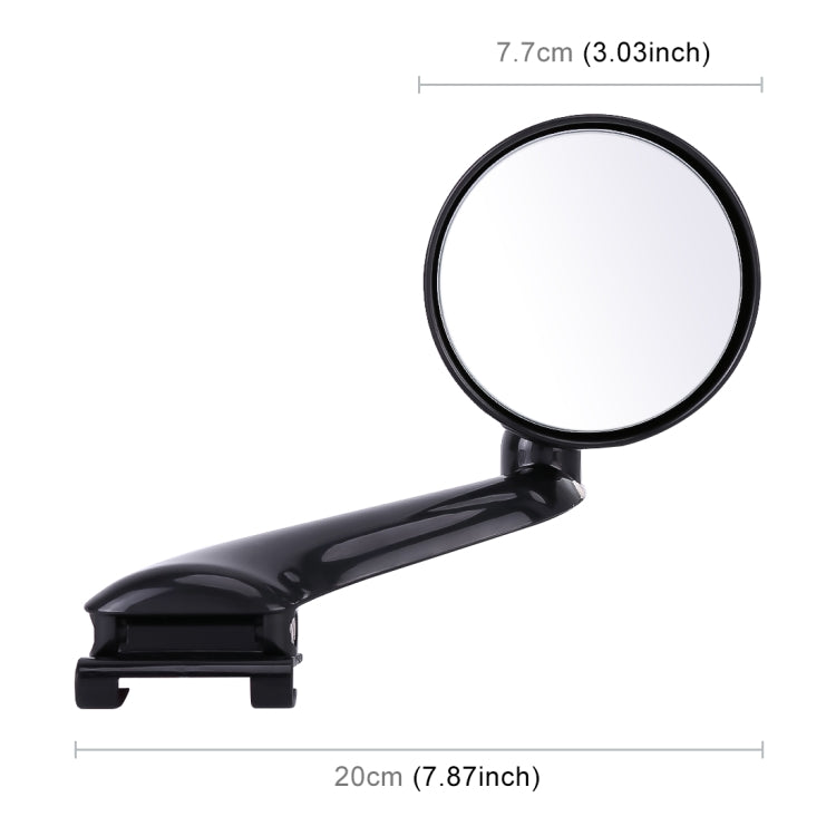 3R-095 Auxiliary Rear View Mirror Car Adjustable Blind Spot Mirror Wide Angle Auxiliary Rear View Side Mirror for Right Mirror(Black) - Convex Mirror & Accessories by 3R | Online Shopping South Africa | PMC TechLife | Buy Now Pay Later Mobicred