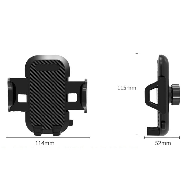 Multi-function Vehicle Navigation Frame Suction Cup Car Mount Phone Holder(Black) - free shipping - PMC TechLife - Order now!