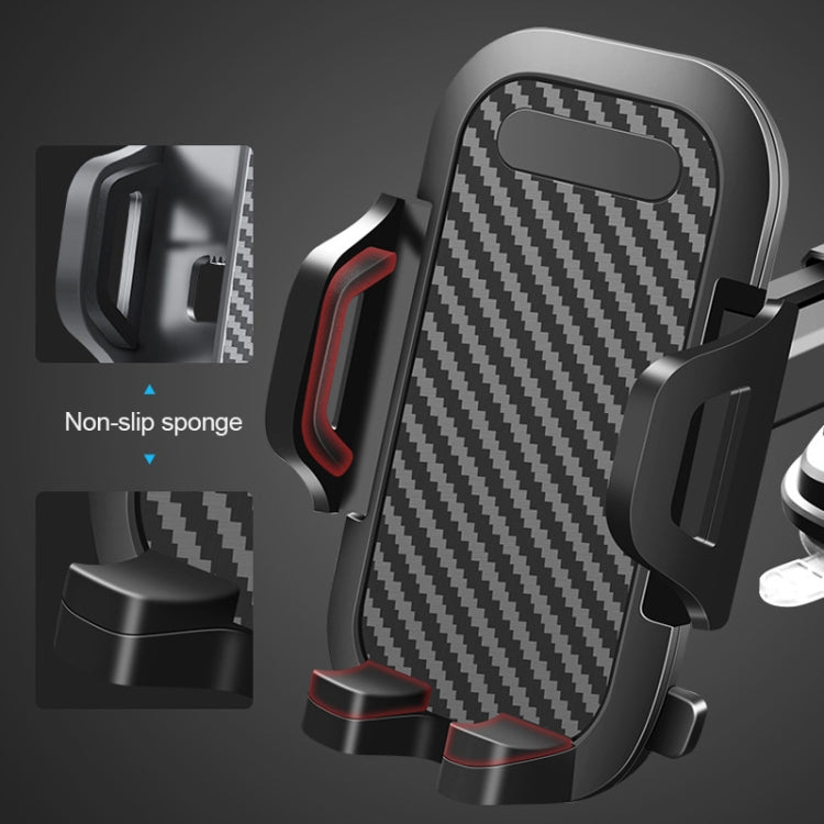Multi-function Vehicle Navigation Frame Suction Cup Car Mount Phone Holder(Black) - free shipping - PMC TechLife - Order now!