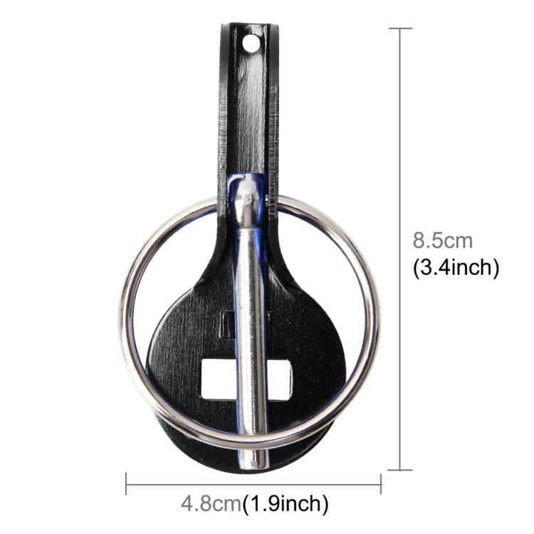 A Pair Universal Automobile Engine Cover Lock Carbon Fiber Hood Lock Car Modification Cover Lock Pull-type Engine Cover Lock Mount Bonnet Hood Pins Lock for Car Modification(Black) - Locks & Hasps by PMC TechLife | Online Shopping South Africa | PMC TechLife