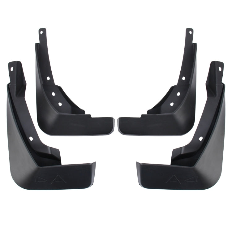 4 PCS Car Auto Semi-Rigid PVC Splash Flaps Mudguards Fender Guard for Audi A4L 2016 Version - free shipping - PMC TechLife - Order now!
